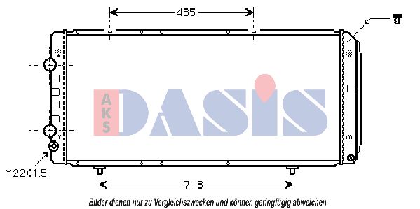 AKS DASIS Radiators, Motora dzesēšanas sistēma 060630N
